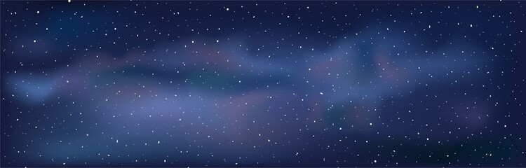 Wall Mural - Night sky background