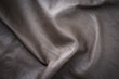 © HLPhoto - Brown artificial vintage wavy leather as background wallpaper with copy space