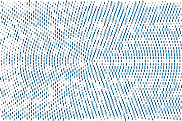 Abstract color halftone pattern