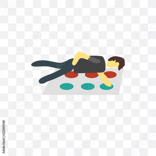 Fotografie, Obraz twister icon isolated on transparent background