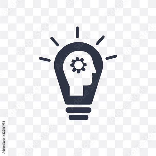 Fotomural smart icon isolated on transparent background