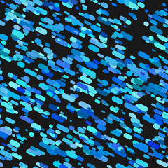 Poster - Abstract seamless chaotic stripe pattern background - vector graphic design