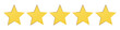 Five stars rating