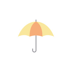 Poster - umbrella colored icon. Element of colored autumn icon for mobile concept and web apps. Colored umbrella icon can be used for web and mobile