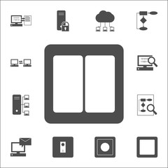 Fototapete - light switch icon. web icons universal set for web and mobile