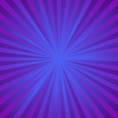 Poster - Abstract sun rays background - gradient vector graphic design with radial ray stripes