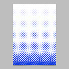 Poster - Abstract halftone ellipse pattern cover background template - vector stationery graphic from diagonal elliptical dots