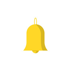 Poster - bell icon. Element of colored Christmas holiday icon for mobile concept and web apps. Thin line bell icon can be used for web and mobile