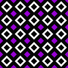 Poster - Seamless geometrical square pattern background - vector graphic design