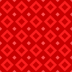 Poster - Seamless geometrical square pattern design background - colored vector graphic