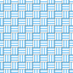 Poster - Abstract seamless square pattern background - vector graphic design