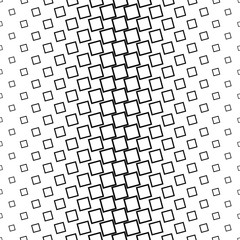 Poster - Abstract black and white angular square pattern background