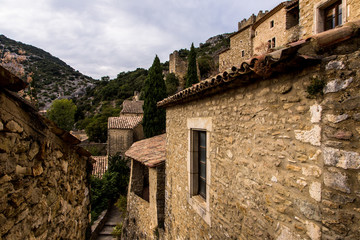 Wall Mural - Ruelle du village de Saint Montan