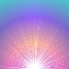 Poster - Abstract gradient sunrise concept background - colorful graphic design