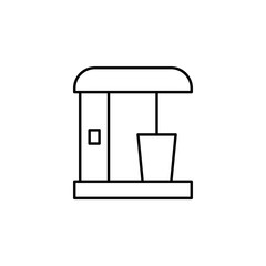 Poster - Mixer icon. Element of Internet related icon for mobile concept and web apps. Thin line Mixer icon can be used for web and mobile