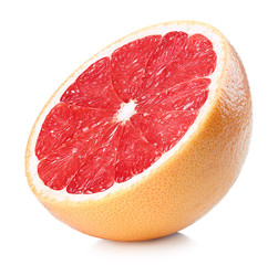 Wall Mural - Half of ripe grapefruit