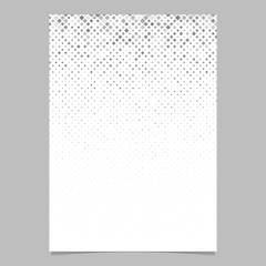 Poster - Geometric diagonal square pattern brochure template background design