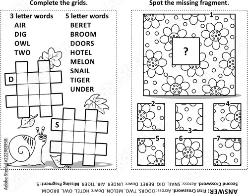 puzzle blanco tiger