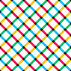 Poster - Modern seamless geometric pattern. Abstract colorful background