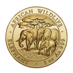 Wall Mural - 1 oz African Wildlife 