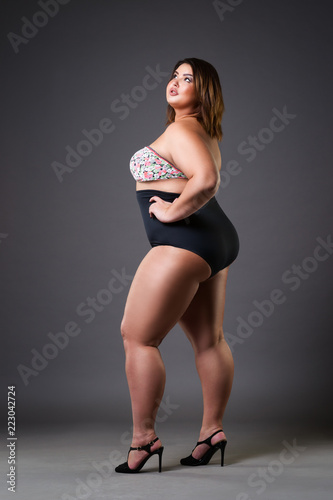 Sexy chubby girl models