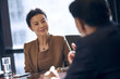 © View Stock - Business men and women in the conference room