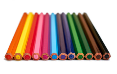 wood color pencils