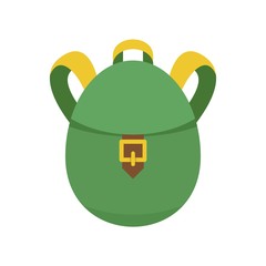 Poster - rucksack icon. flat illustration of rucksack vector icon for web design