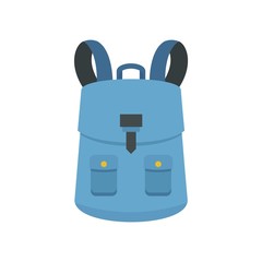 Poster - haversack icon. flat illustration of haversack vector icon for web design