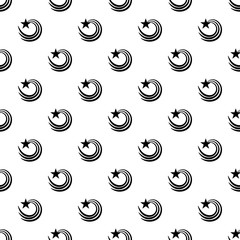 Poster - Vortex star icon. Simple illustration of vortex star vector icon for web