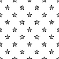 Poster - Ornamental star icon. Simple illustration of ornamental star vector icon for web