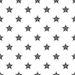 Poster - Five pointed star icon. Simple illustration of five pointed star vector icon for web