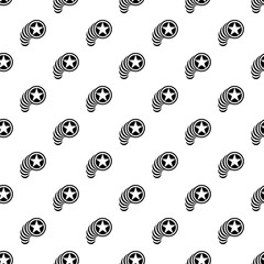 Poster - Star in circle icon. Simple illustration of star in circle vector icon for web