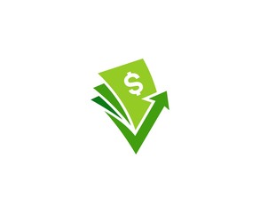 Wall Mural - money logo