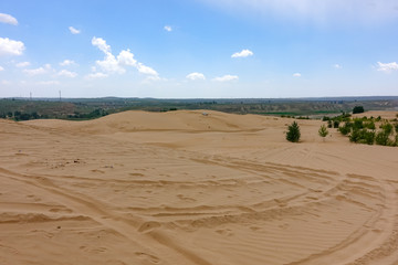 Dune in inner mongolia