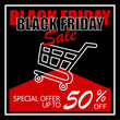 vector illustration black friday sale. ready to use for all device and platforms,can be used for several purposes like websites, templates, poster, banner