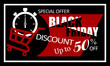 vector illustration black friday sale, discount . ready to use for all device and platforms,can be used for several purposes like websites, templates, poster, banner