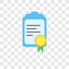 Poster - clipboard vector icon isolated on transparent background, clipboard logo design