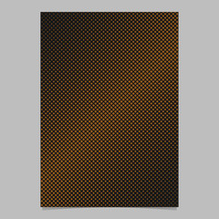 Poster - Abstract geometric halftone square pattern background poster template design - vector flyer graphic