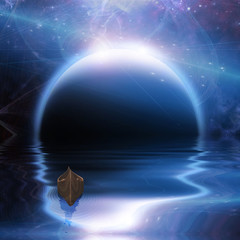 travel to blue planet