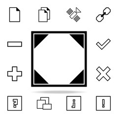 Poster - social network sign icon. web icons universal set for web and mobile