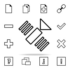 Poster - social network sign icon. web icons universal set for web and mobile