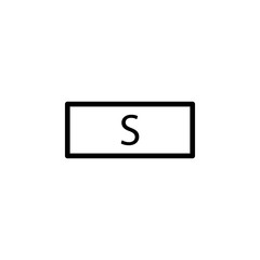 Poster - small icon. Element of laundry icon for mobile concept and web apps. Thin line small icon can be used for web and mobile