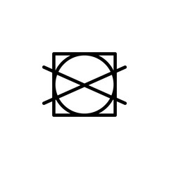 Poster - tumble dryer icon. Element of laundry icon for mobile concept and web apps. Thin line tumble dryer icon can be used for web and mobile