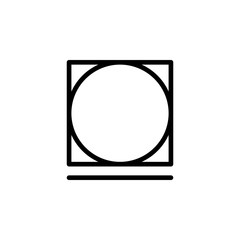 Poster - delicate icon. Element of laundry icon for mobile concept and web apps. Thin line delicate icon can be used for web and mobile