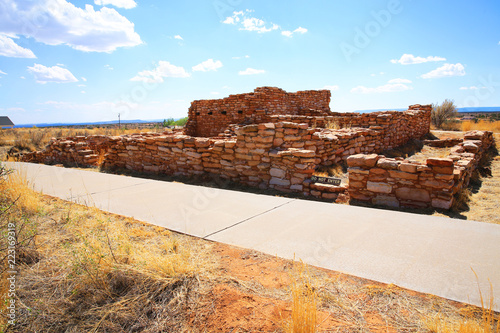 Photographie Historic Indian ruins in Edge of the Cedars State Park, Utah, USA