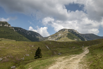 View from Bucegi mountains,  Romania,  Bucegi National Park