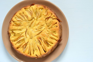 Wall Mural - Semolina pie with apples, Serbian koh