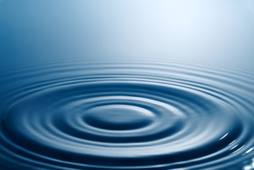 Smooth waves on water surface