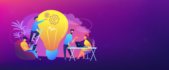 Poster - coworking header or footer banner.